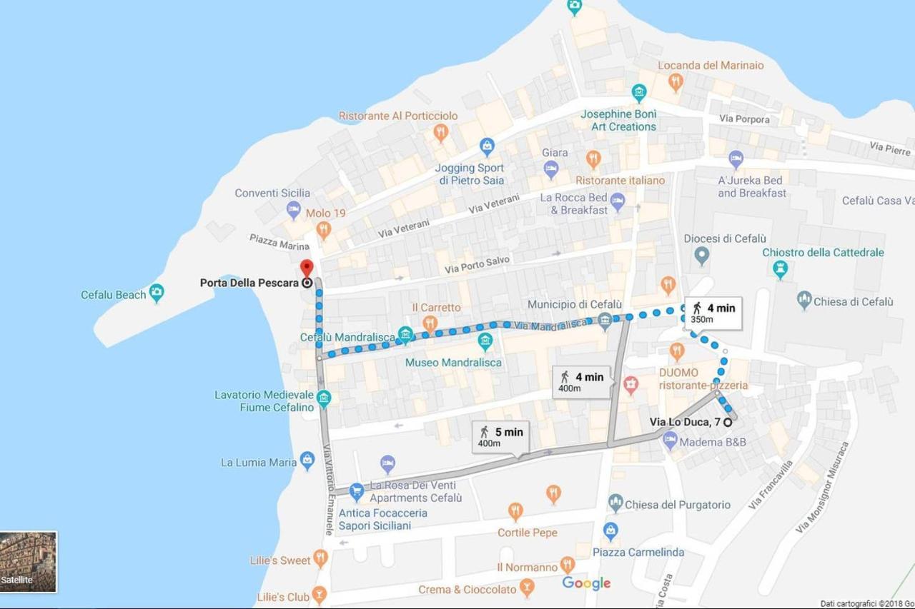 Lo Duca Apartments Cefalu Exterior photo